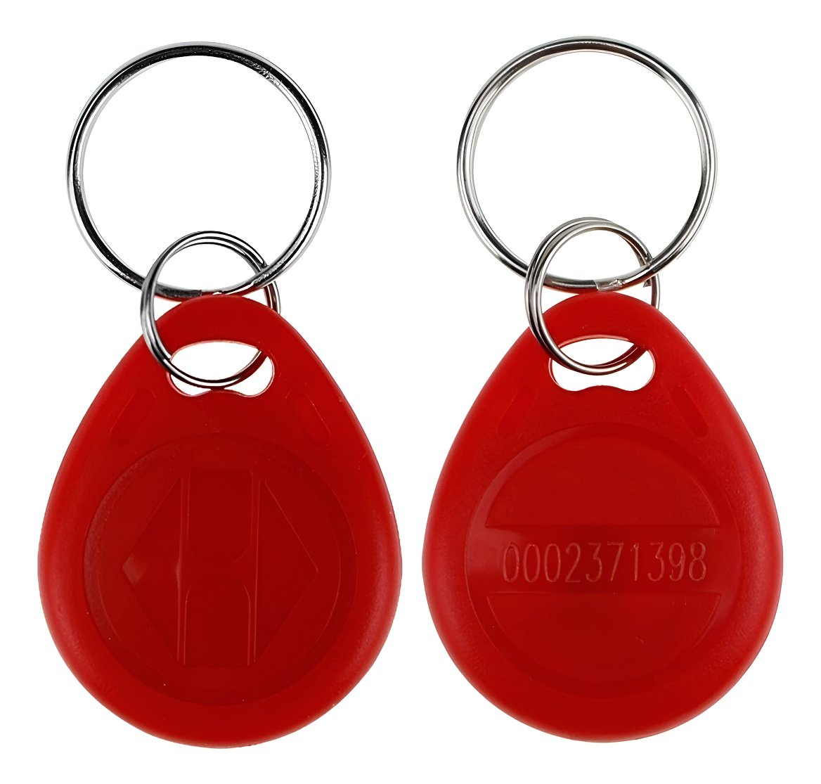 Pack De 100 Tag Rfid Rojo 125 Khz