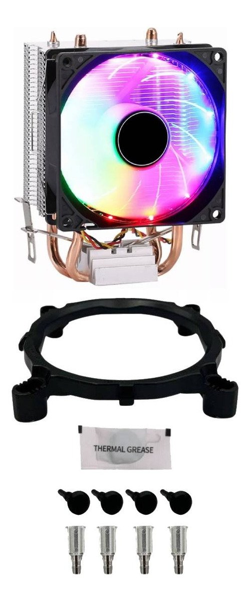 Disipador Cpu Rgb Ventialdor Base De Cobre A200 /630 - Imagen 2