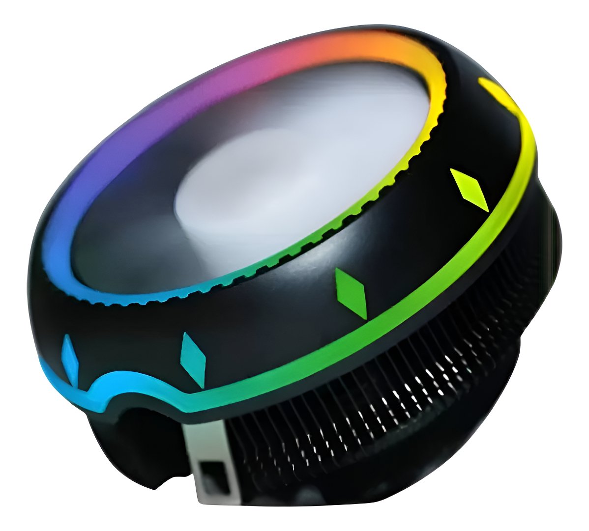 Disipador Cpu Lc-65 Black Rgb 3 Pin / 629