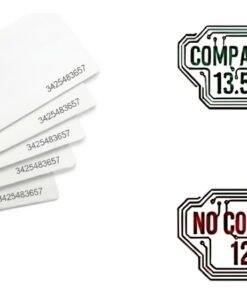 Alternative view of Pack De 50 Tarjeta Rfid 13.56mhz Con Serie Impresa