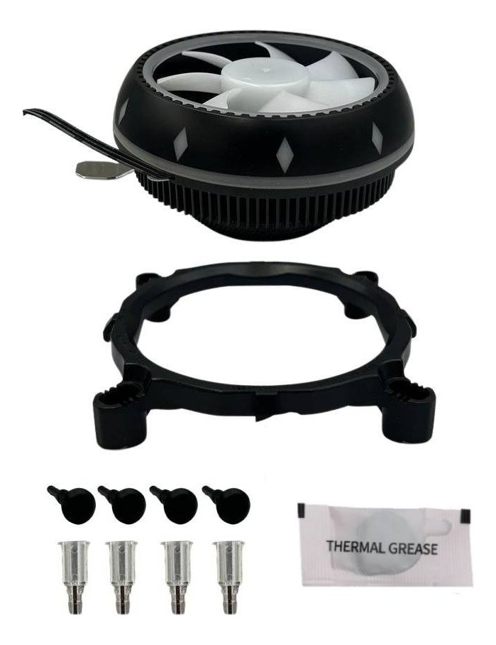 Disipador Cpu Lc-65 Black Rgb 3 Pin / 629 - Imagen 4