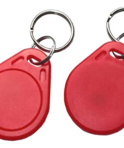 25 X Llavero Rojo Rfid Nfc Ntag215 Smartphone Y Amiibo