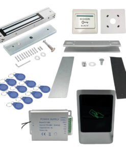 Kit Control Acceso 13,56 Mhz + Cerradura Con Soporte U/ tipo