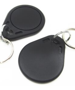 10 X Llavero Negro Rfid Nfc Ntag215 Smartphone Y Amiibo