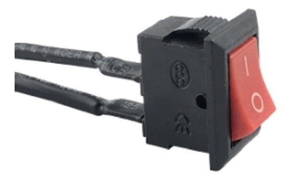 Pack 10 Interruptor 21mmx15mm 2pin 2 Posicion Con Cable 20c