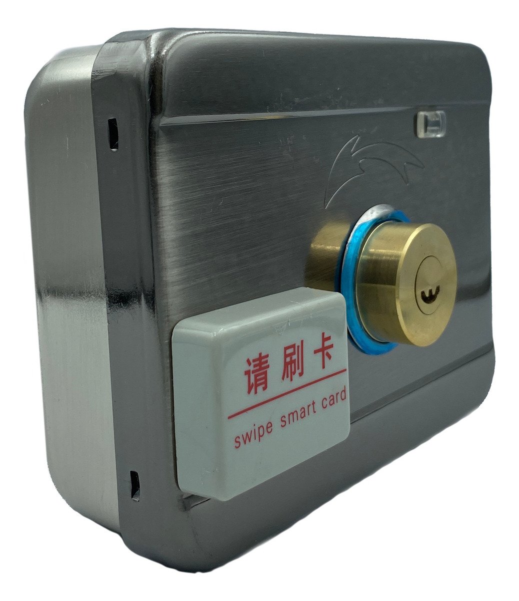 Kit Cerradura Chapa Eléctrica Puerta Rfid 125 Khz + Tarjetas - Imagen 2