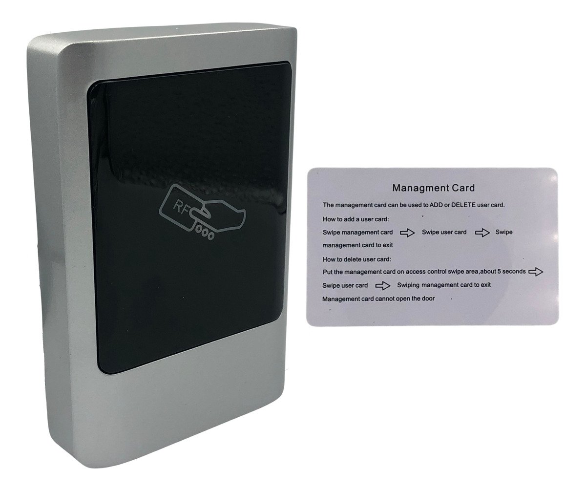 Control acceso RFID 125 KHZ metal 4000 user 140mm /528 - Imagen 2