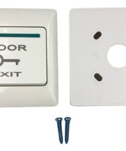 Boton Pulsador Control De Acceso Exit Button 86mm No /475