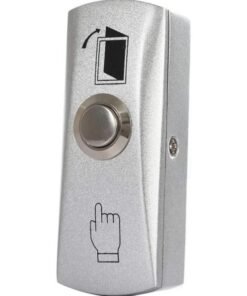 Boton Pulsador Metalico Control De Acceso Exit No /489