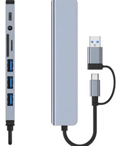 Alternative view of Hub Usb C De 8 Puertos, Concentrador Usb