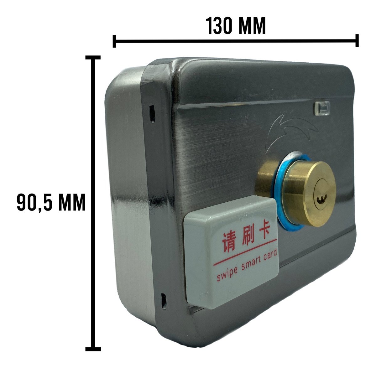 Kit Cerradura Chapa Eléctrica Puerta Rfid 125 Khz + Sticke - Imagen 2
