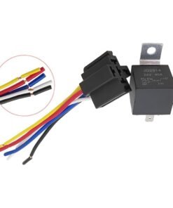 Rele 5 Pin Con Porta Rele 24v 40a