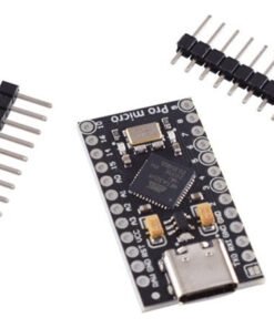 Alternative view of Arduino Pro Micro 5v 16mhz  Atmega32u4