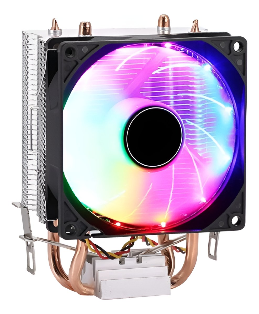 Disipador Cpu Rgb Ventialdor Base De Cobre A200 /630