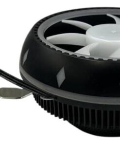 Alternative view of Disipador Cpu Lc-65 Black Rgb 3 Pin + Pasta Disipadora/ 628