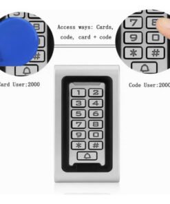 Alternative view of Teclado Metalico Control Acceso Rfid Em Id Card 125 Khz /484