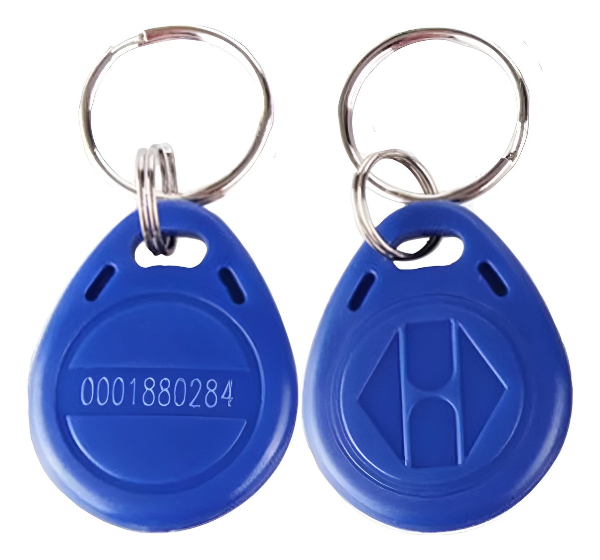 10 X Tag Rfid Azul 125 Khz