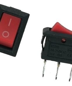 Pack 5 X Interruptor Rocker 10mm X 15mm 3pin 2 Posiciones