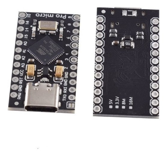 Arduino Pro Micro 5v 16mhz Atmega32u4 - Imagen 4