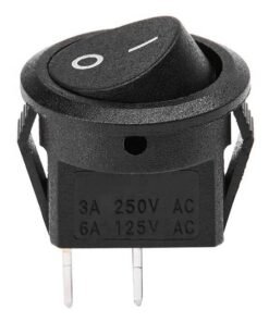 Pack 5 X Interruptor  16.5mm de diametro 2pin 2 Posiciones