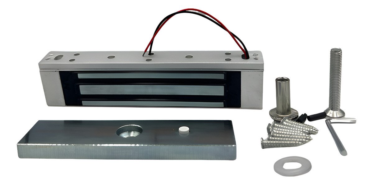 Cerradura Retenedor Electromagnetica 180kg 12v 2 cables /597