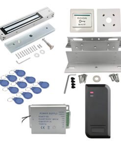 Kit Control Acceso 13,56 Mhz + Cerradura Con Soporte ZL