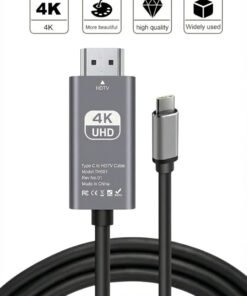 Alternative view of Adaptador Cable Usb Tipo C A Hdmi/ Usb-c A Hdmi 4k 60hz Hdtv