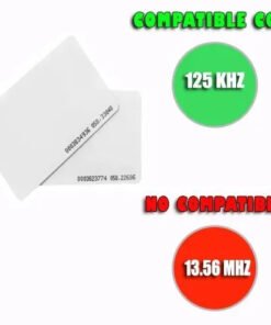 Alternative view of Pack De 100 Tarjeta Rfid 125 Khz con serie impresa