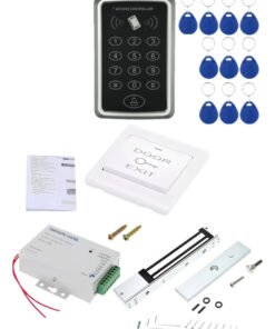 Kit Control de Acceso 125 Khz 1000 User + Cerradura 280 Kg