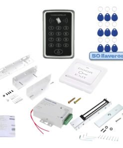 Kit Control Acceso 1000 User 280 Kg Soporte Zl  50 llaveros