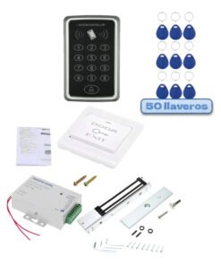 Kit Control Acceso 1000 User Cerradura 280 Kg 50 llaveros