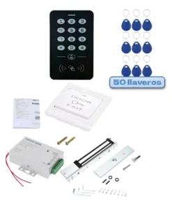 Kit Control de Acceso 1000 User Cerradura 280 Kg 50 llaveros