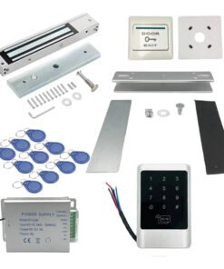 Kit Control Acceso 13,56 Mhz + Cerradura Con Soporte U/ tipo