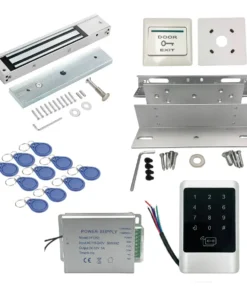 Kit Control Acceso 13,56 Mhz + Cerradura Con Soporte ZL/ tip