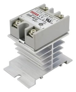Relé De Estado Sólido 24-380vac 3-32vdc 100amp + Disipador S