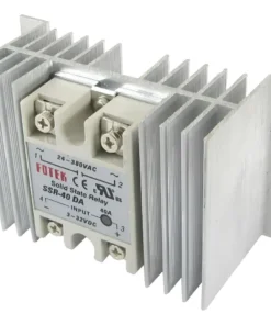 Alternative view of Relé De Estado Sólido 24-380vac /3-32vdc 100amp + Disipador