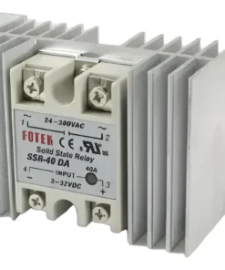Relé De Estado Sólido 24-380vac /3-32vdc 100amp + Disipador