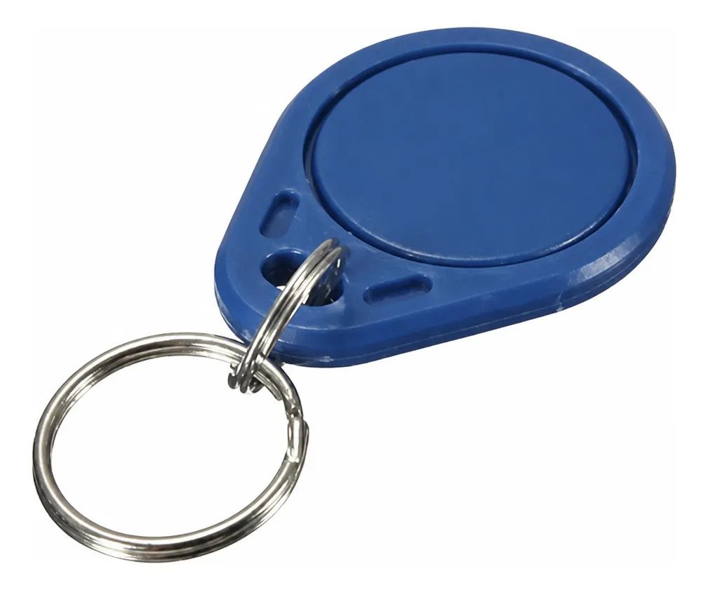 10 X Llavero Azul Rfid Nfc Ntag215 Smartphone Y Amiibo