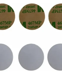 10 Stickers tipo Moneda Rfid EM 125KHZ ID /617